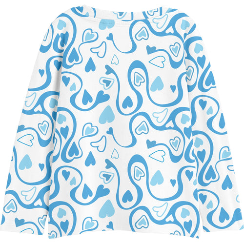 Girls Printed Full Sleeve Tshirt