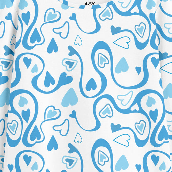 Girls Printed Full Sleeve Tshirt