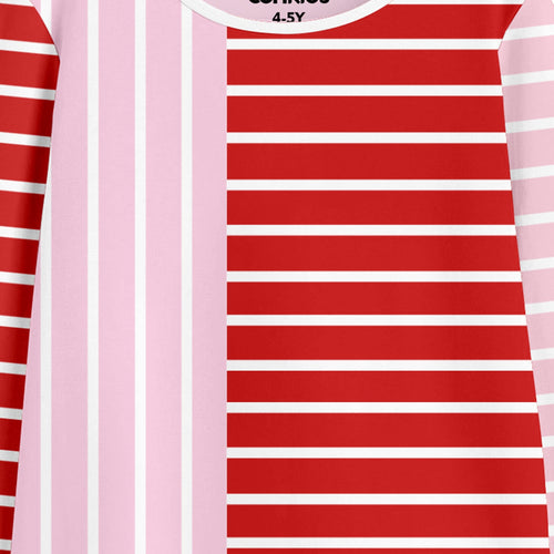 Girls Printed Full Sleeve Tshirt