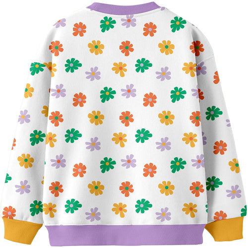 Girls Printed Sweatshirt
