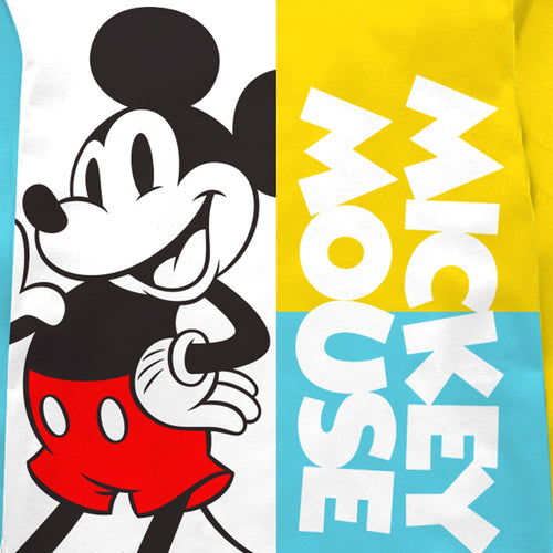 Mickey Green/Yellow Full Sleeve Boys T-SHIRT