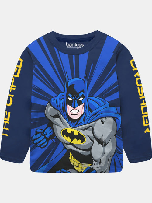 Boys Full sleeve Batman Combo