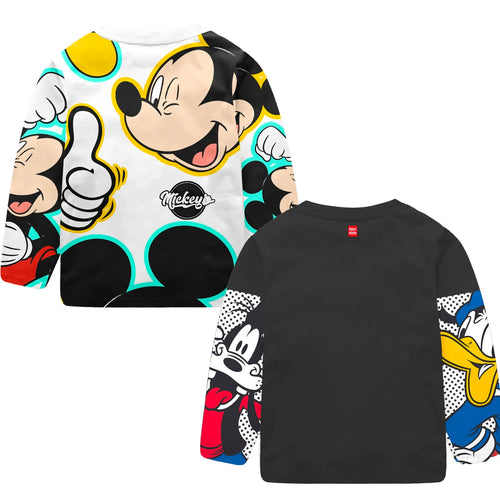 Boys Full sleeve Disney Combo