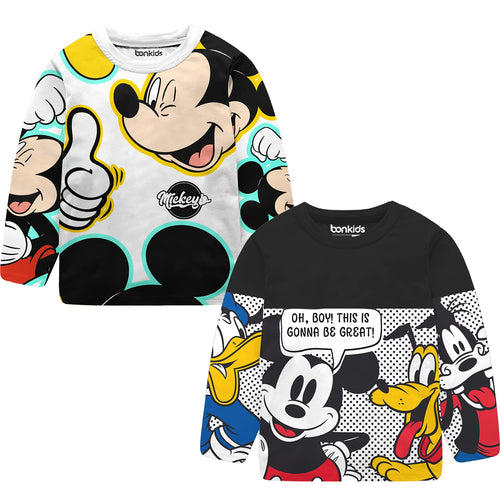 Boys Full sleeve Disney Combo