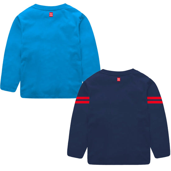 Boys Full sleeve Captain America marvel Combo