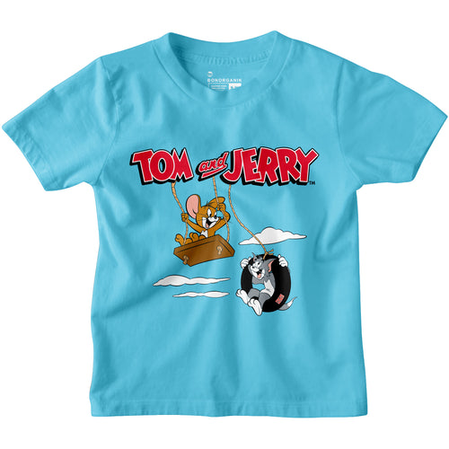 Tom & Jerry Combo Boys Cotton Tshirts