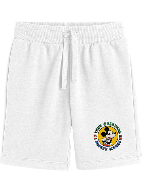 Bonorganik Kids Mickey Mouse Co-ords Set White T-Shirt & Shorts