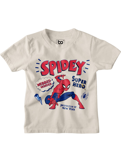 Bonorganik Kids Spider-Man Superhero Co-ords Set T-Shirt & Shorts