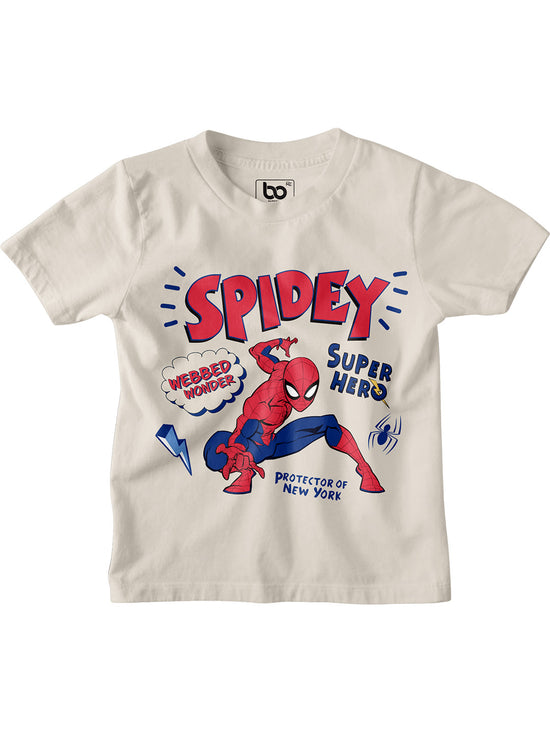 Bonorganik Kids Spider-Man Superhero Co-ords Set T-Shirt & Shorts