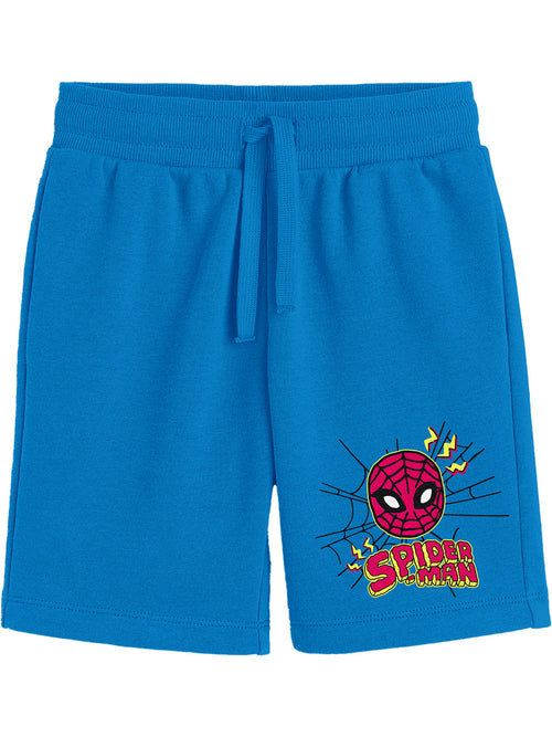 Bonorganik Kids Spider-Man Graphic Co-ords Set Blue T-Shirt & Shorts