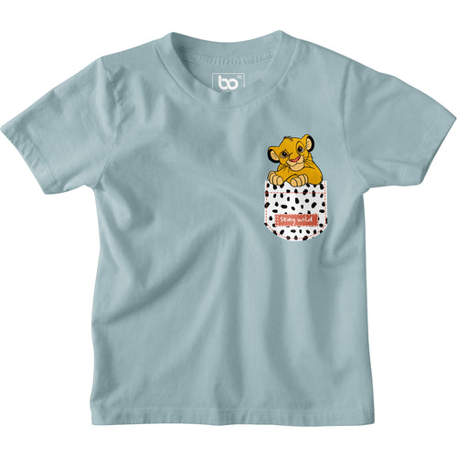 Kids Lion King Stay Wild Co-ords Set T-Shirt & Shorts
