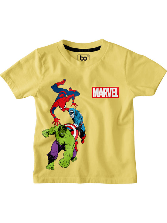 Bonorganik Kids Marvel Co-ords Set T-Shirt & Shorts