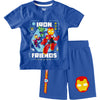 Bonorganik Kids Iron Man & Friends Co-ords Set T-Shirt & Shorts
