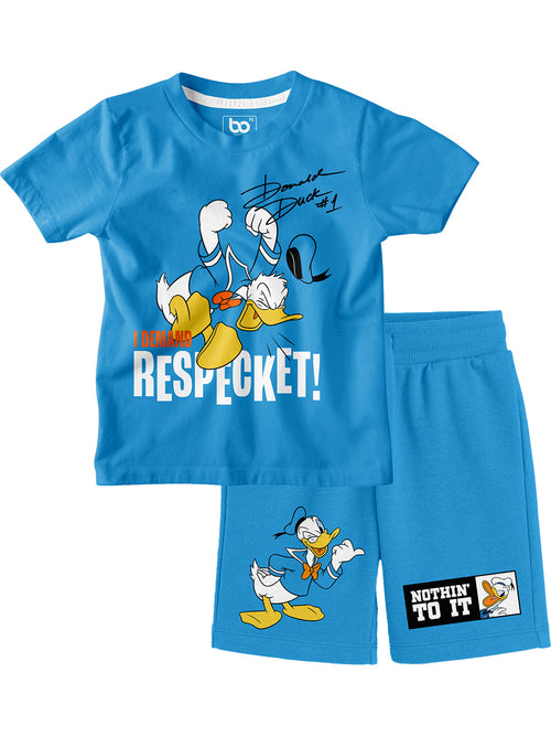 Bonorganik Kids Donald Duck Co-ords Set T-Shirt & Shorts