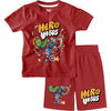 Bonorganik Kids hero vibes Co-ords Set T-Shirt & Shorts