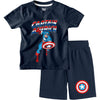 Bonorganik Kids Captian America Co-ords Set T-Shirt & Shorts