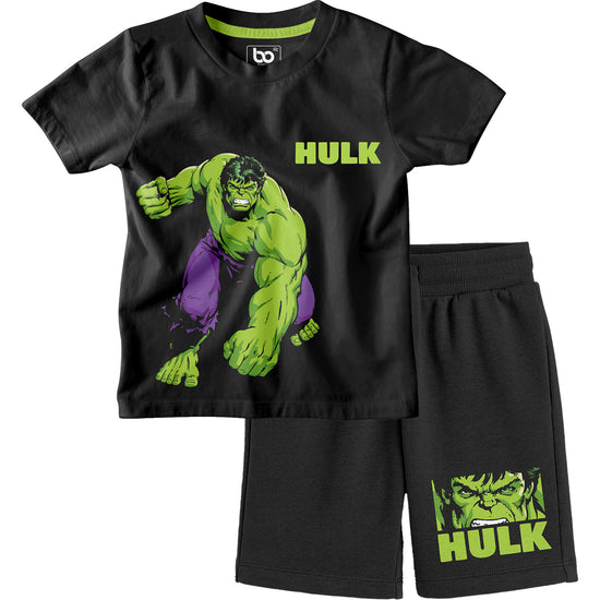 Kids Hulk Co-ords Set T-Shirt & Shorts