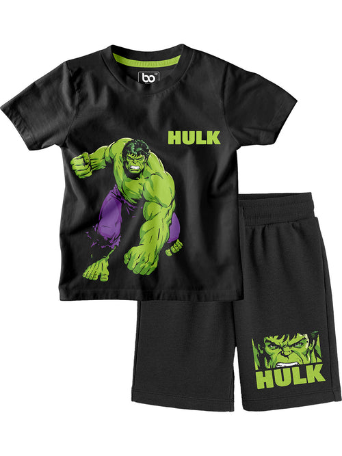 Bonorganik Kids Hulk Co-ords Set T-Shirt & Shorts