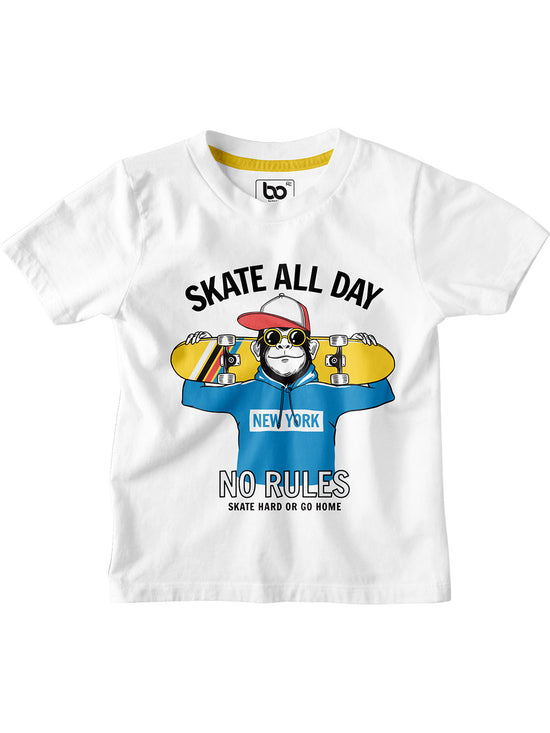 Bonorganik Kids Skate All Day Co-ords Set T-Shirt & Shorts