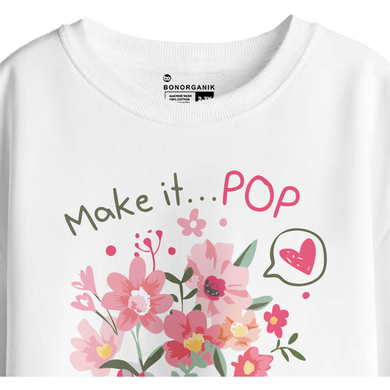 Girl Oversize Printed T-Shirt