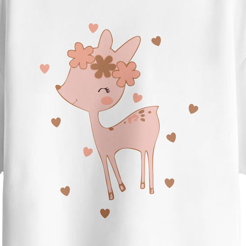Girl Oversize Printed T-Shirt