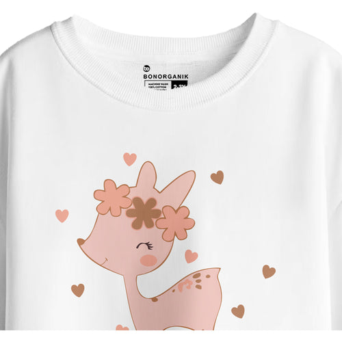 Girl Oversize Printed T-Shirt