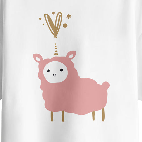 Girl Oversize Printed T-Shirt
