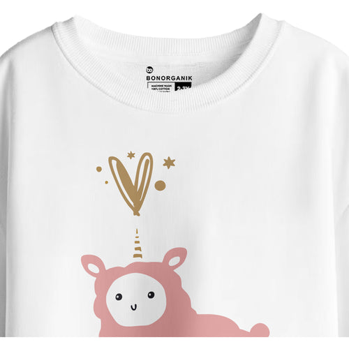 Girl Oversize Printed T-Shirt