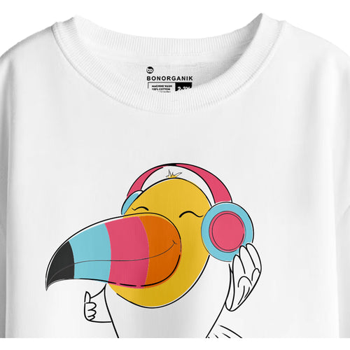 Girl Oversize Printed T-Shirt