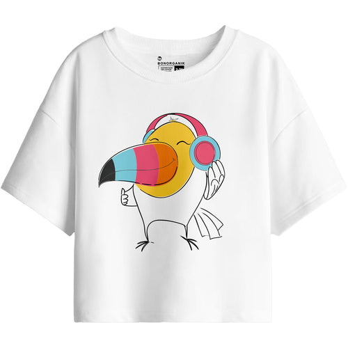 Girl Oversize Printed T-Shirt