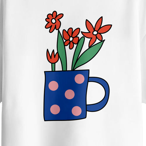 Girl Oversize Printed T-Shirt