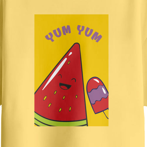 Girl Oversize Printed T-Shirt