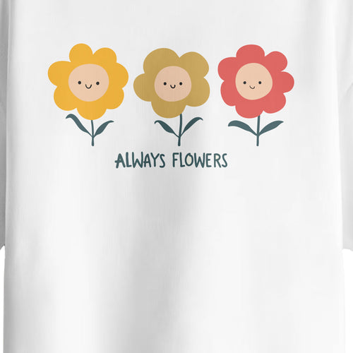 Girl Oversize Printed T-Shirt