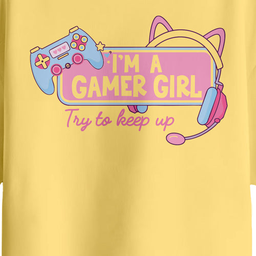Girl Oversize Printed T-Shirt