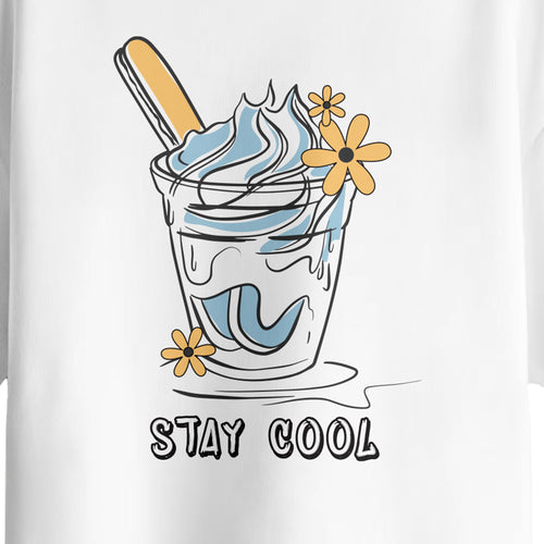 Girl Oversize Printed T-Shirt