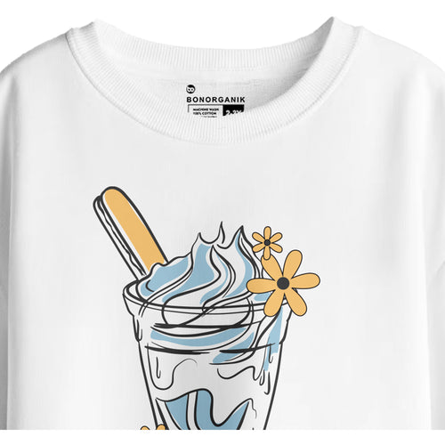 Girl Oversize Printed T-Shirt