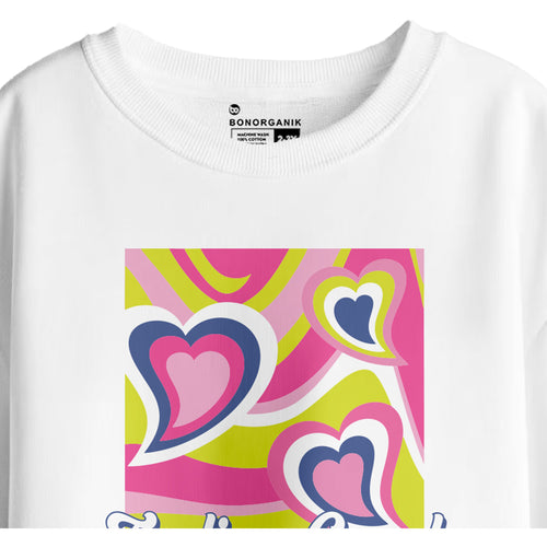 Girl Oversize Printed T-Shirt