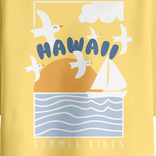 Girl Oversize Printed T-Shirt