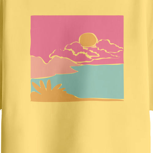 Girl Oversize Printed T-Shirt