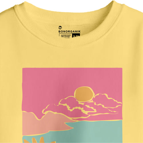 Girl Oversize Printed T-Shirt