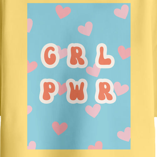 Girl Oversize Printed T-Shirt