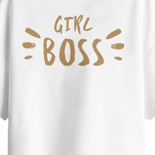 Girl Oversize Printed T-Shirt