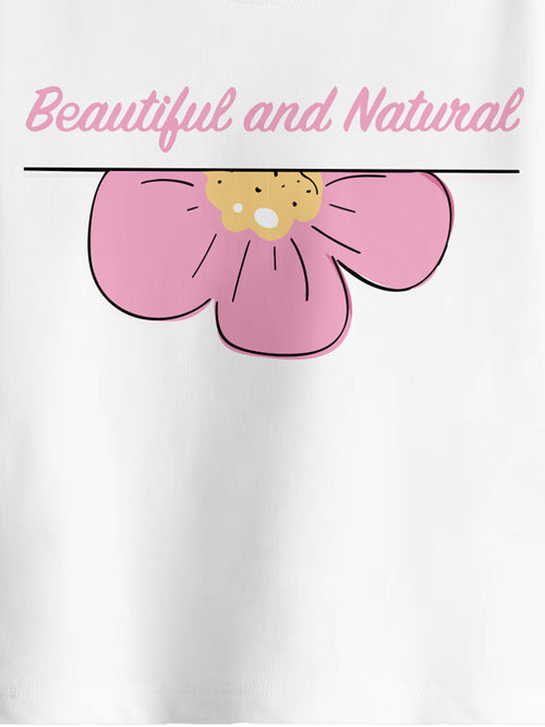 Girl Oversize Printed T-Shirt