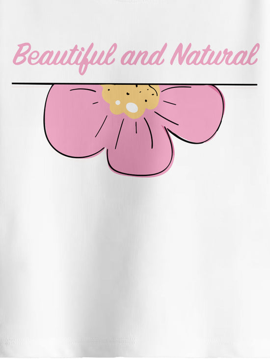 Girl Oversize Printed T-Shirt