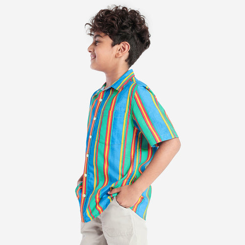 Boys Stripes Shirt