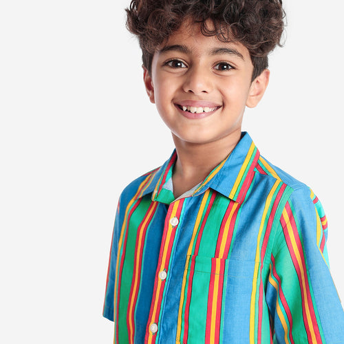 Boys Stripes Shirt