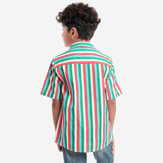 Boys Stripes Shirt