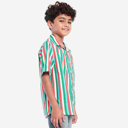 Boys Stripes Shirt