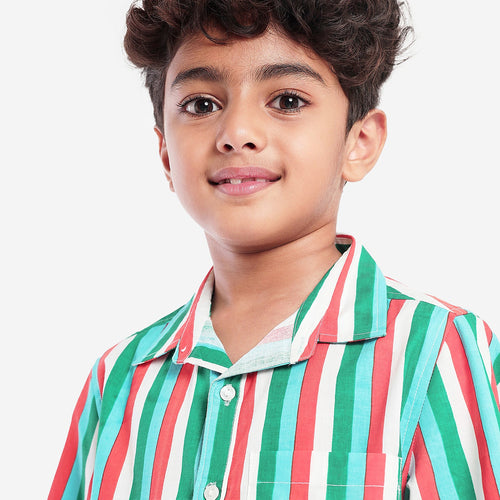 Boys Stripes Shirt