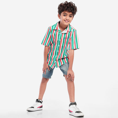 Boys Stripes Shirt